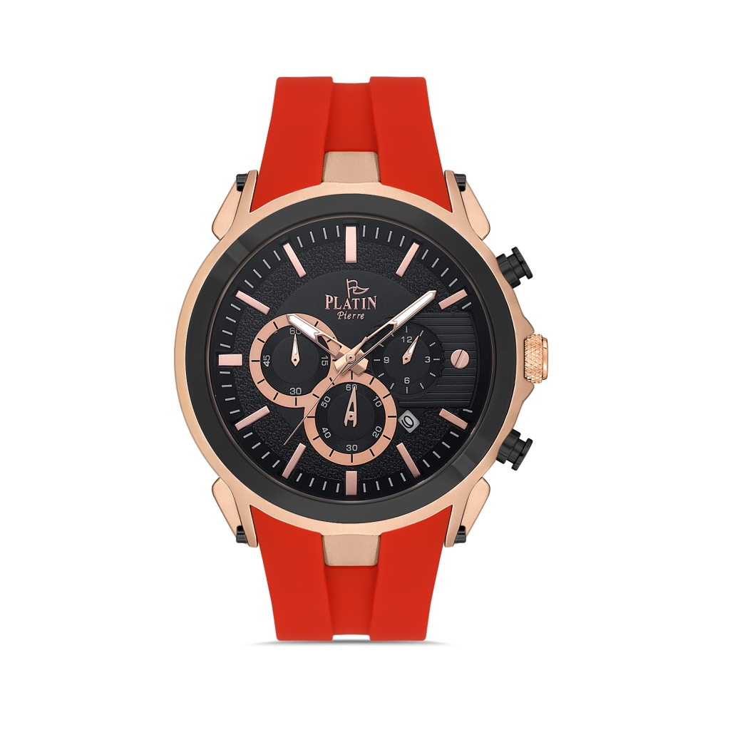 PLATİN PİERRE ERKEK KOL SAATİ