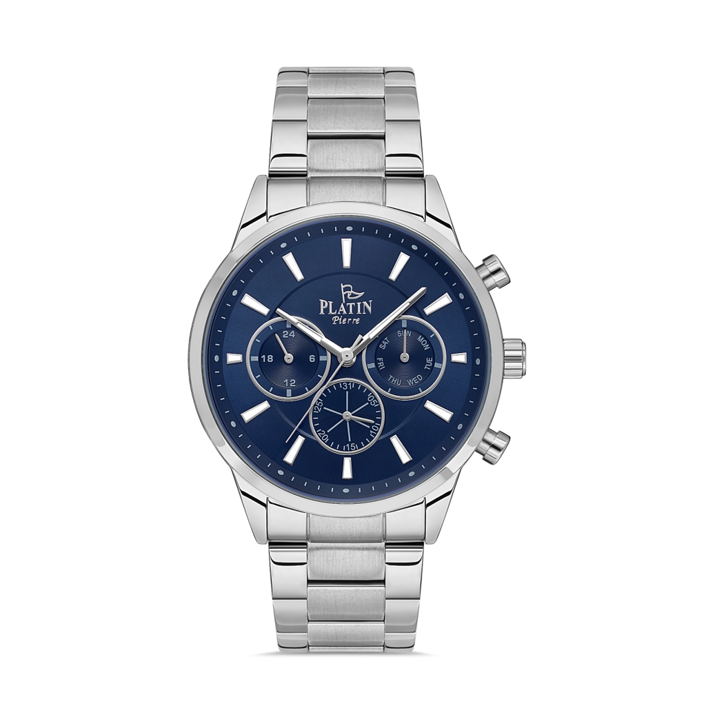 PLATİN PİERRE ERKEK KOL SAATİ