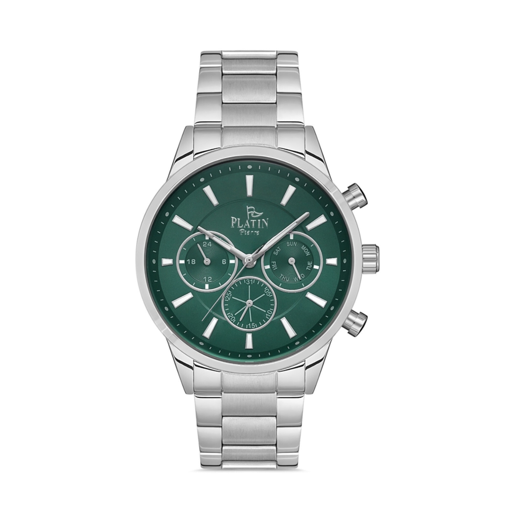 PLATİN PİERRE ERKEK KOL SAATİ
