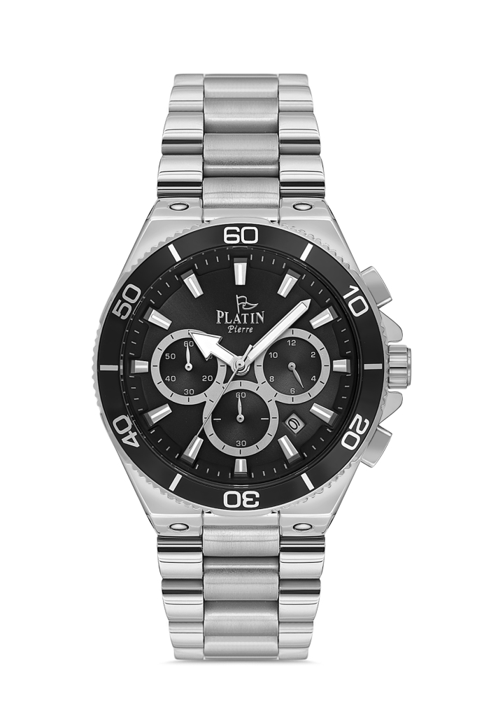 PLATİN PİERRE ERKEK KOL SAATİ