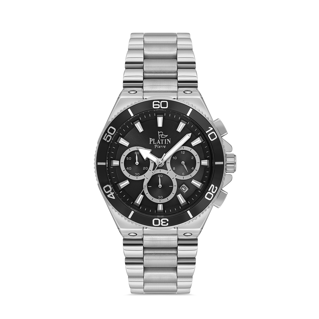 PLATİN PİERRE ERKEK KOL SAATİ