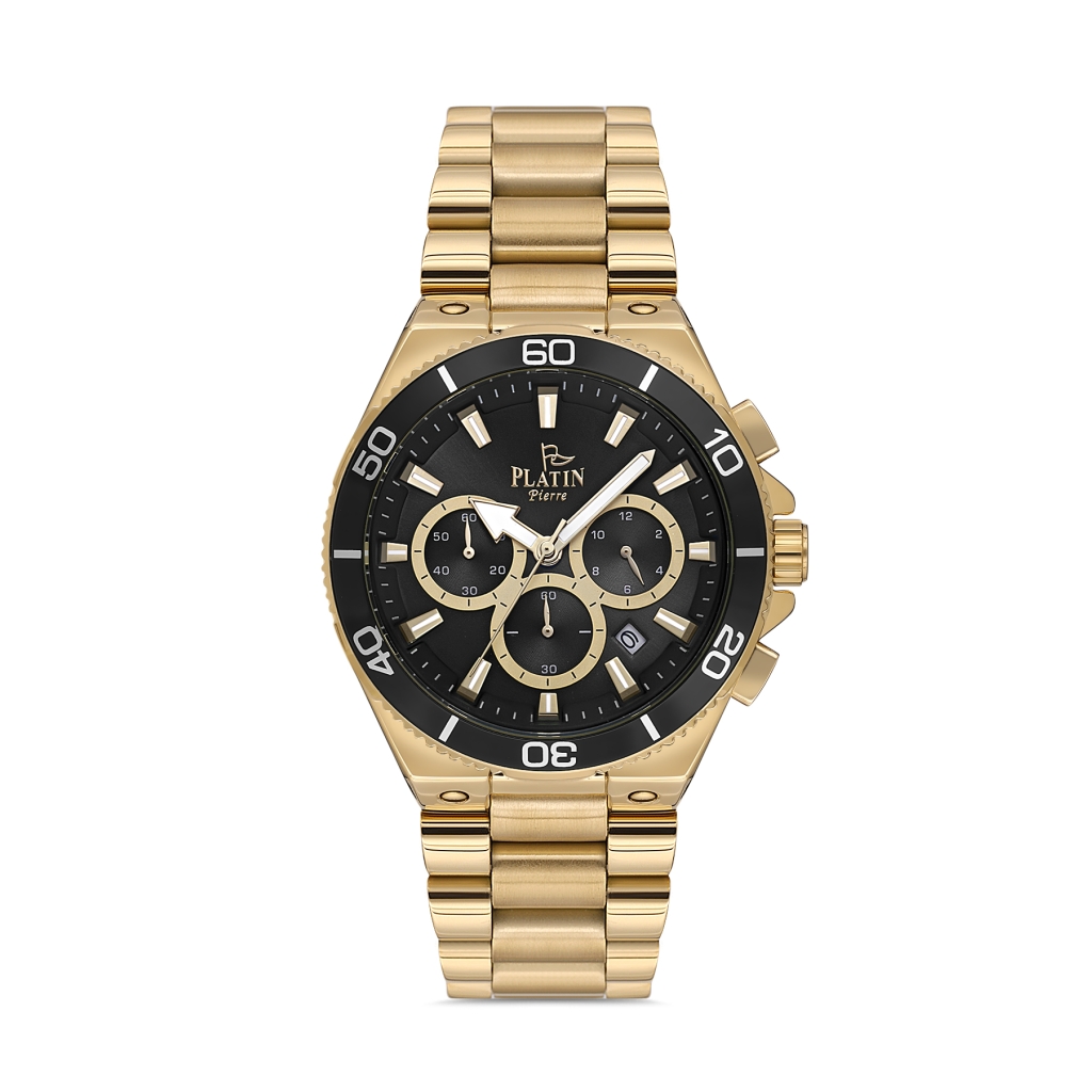 PLATİN PİERRE ERKEK KOL SAATİ
