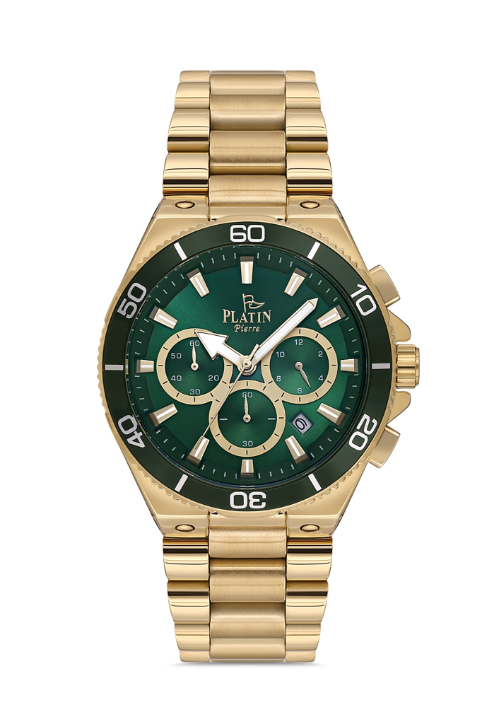 PLATİN PİERRE ERKEK KOL SAATİ