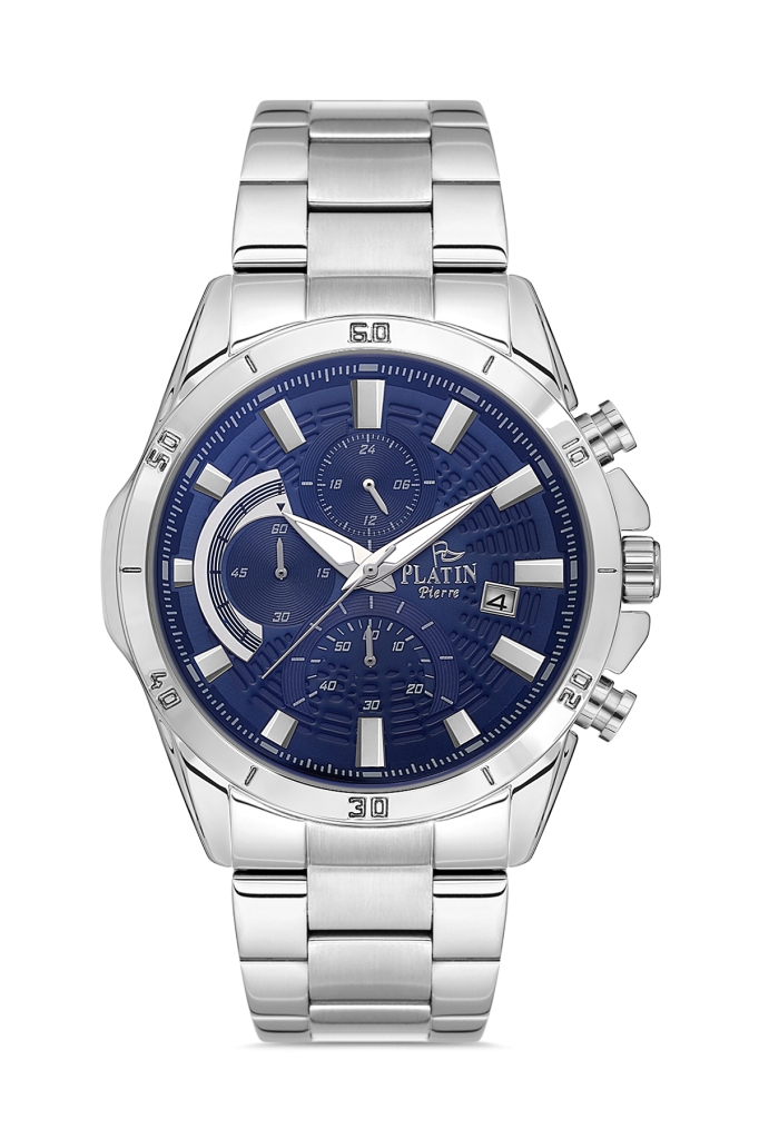 PLATİN PİERRE ERKEK KOL SAATİ
