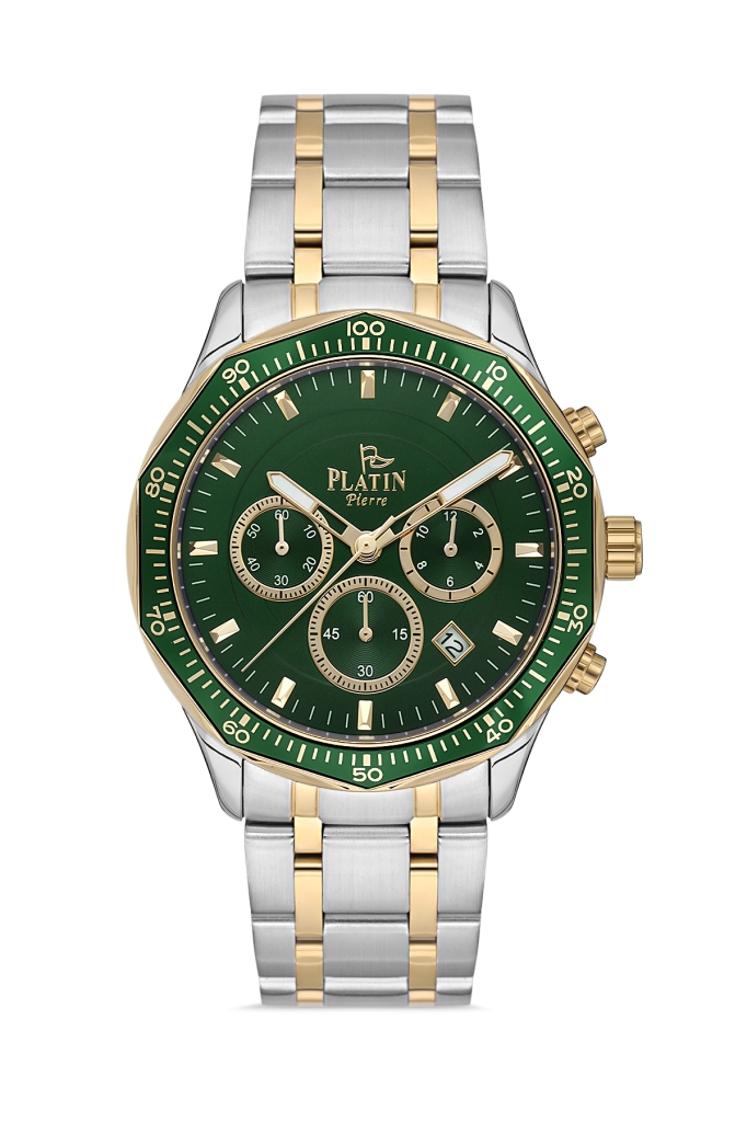 PLATİN PİERRE ERKEK KOL SAATİ