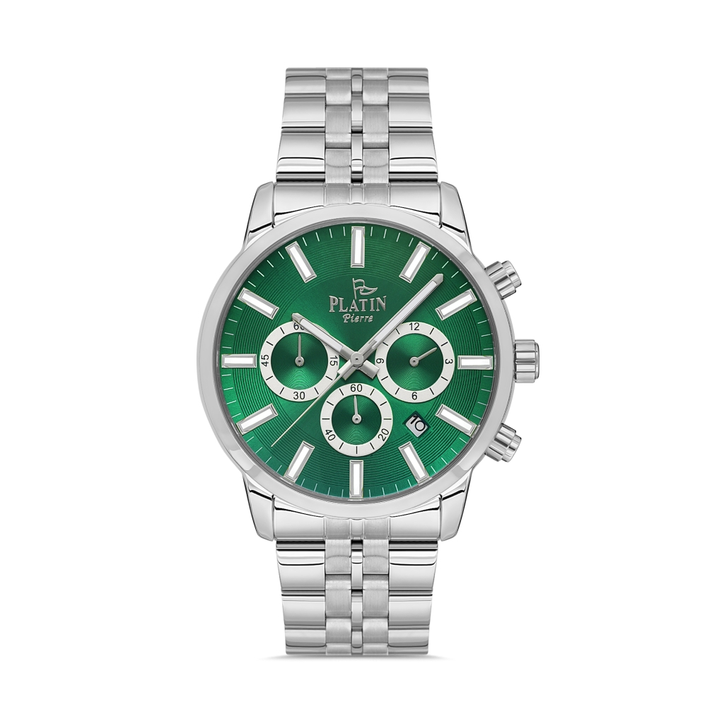 PLATİN PİERRE ERKEK KOL SAATİ