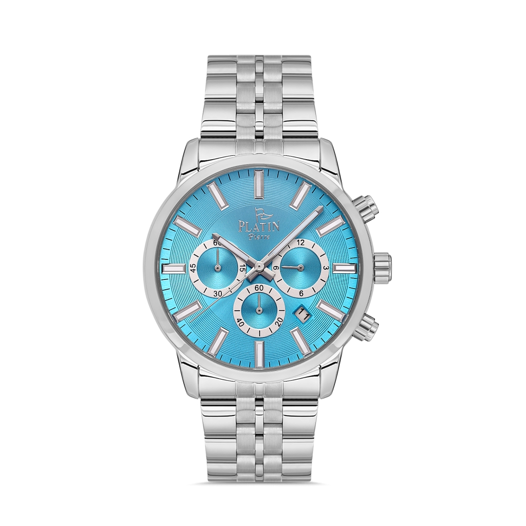 PLATİN PİERRE ERKEK KOL SAATİ