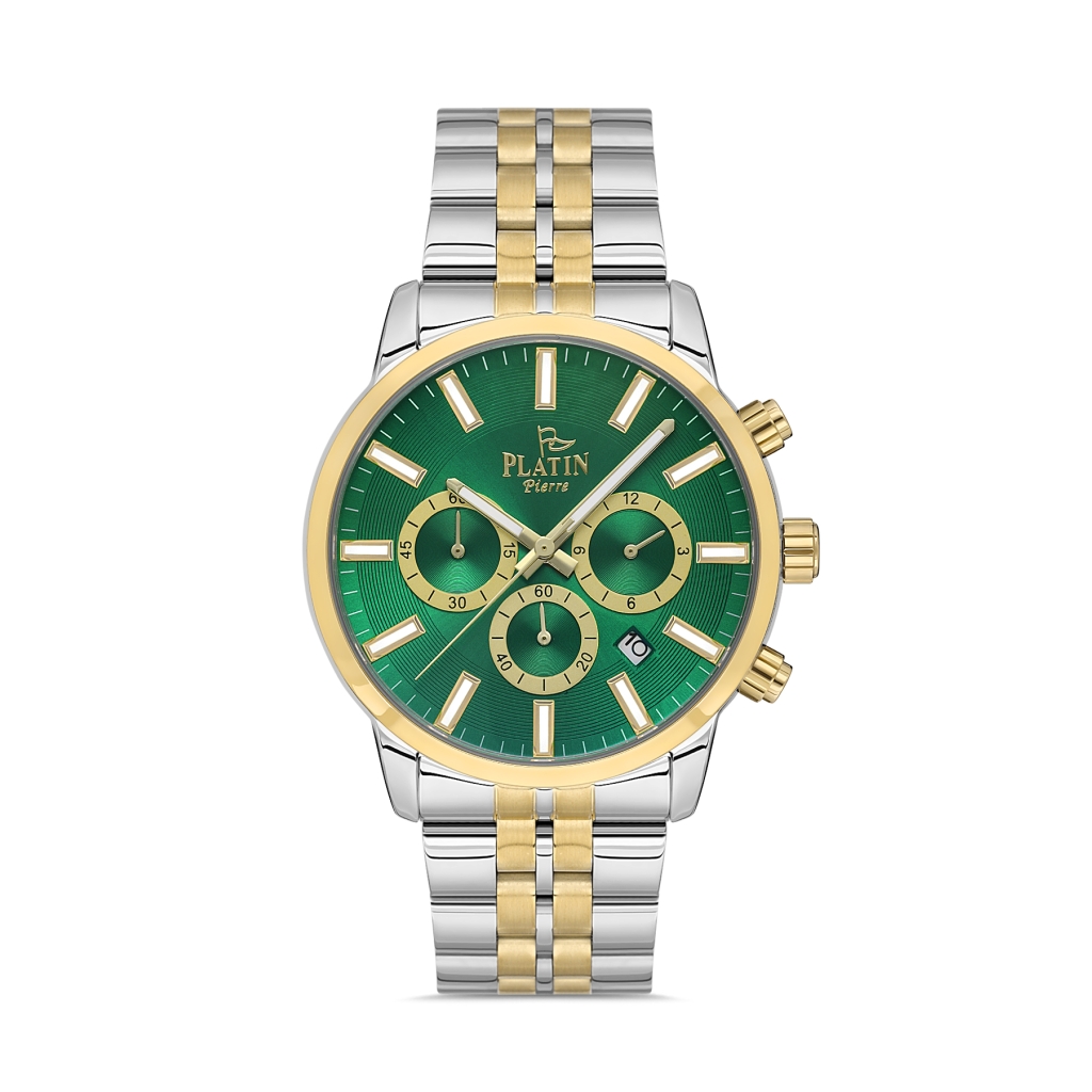 PLATİN PİERRE ERKEK KOL SAATİ