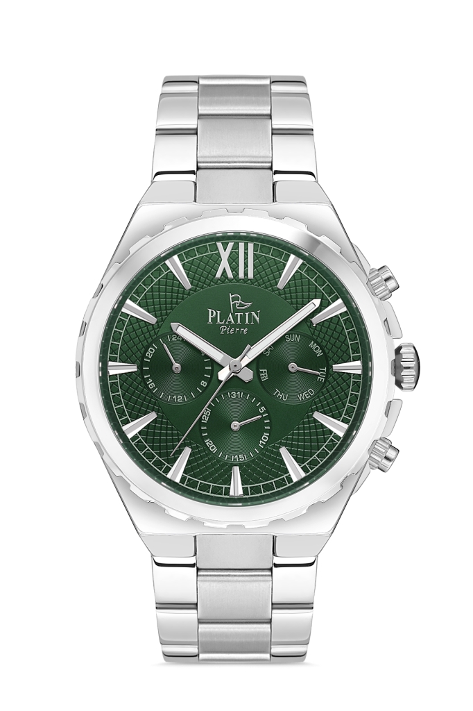 PLATİN PİERRE ERKEK KOL SAATİ