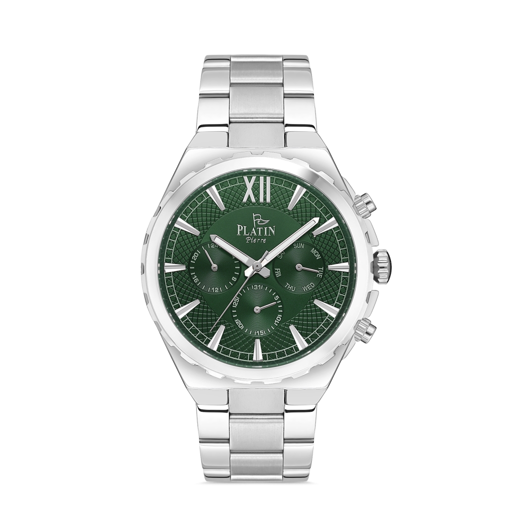 PLATİN PİERRE ERKEK KOL SAATİ
