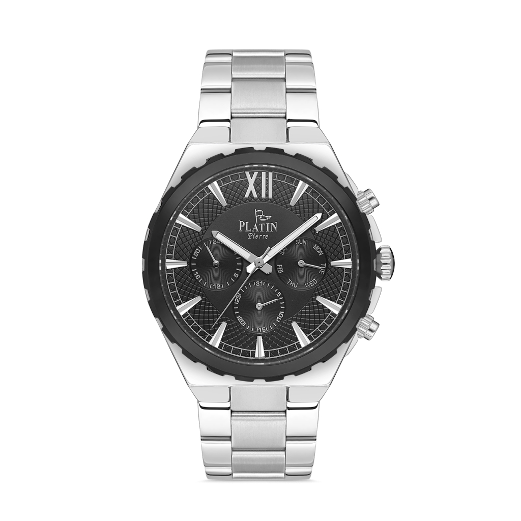 PLATİN PİERRE ERKEK KOL SAATİ
