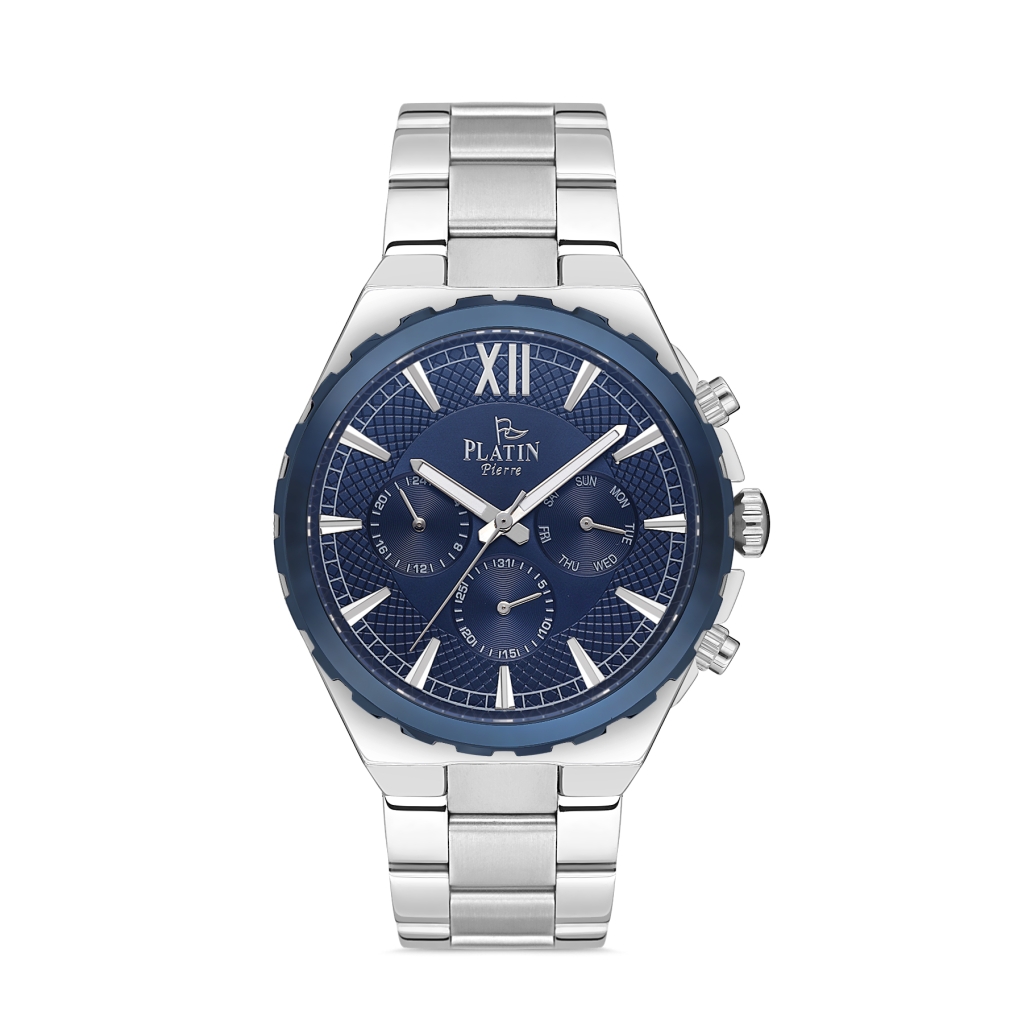 PLATİN PİERRE ERKEK KOL SAATİ