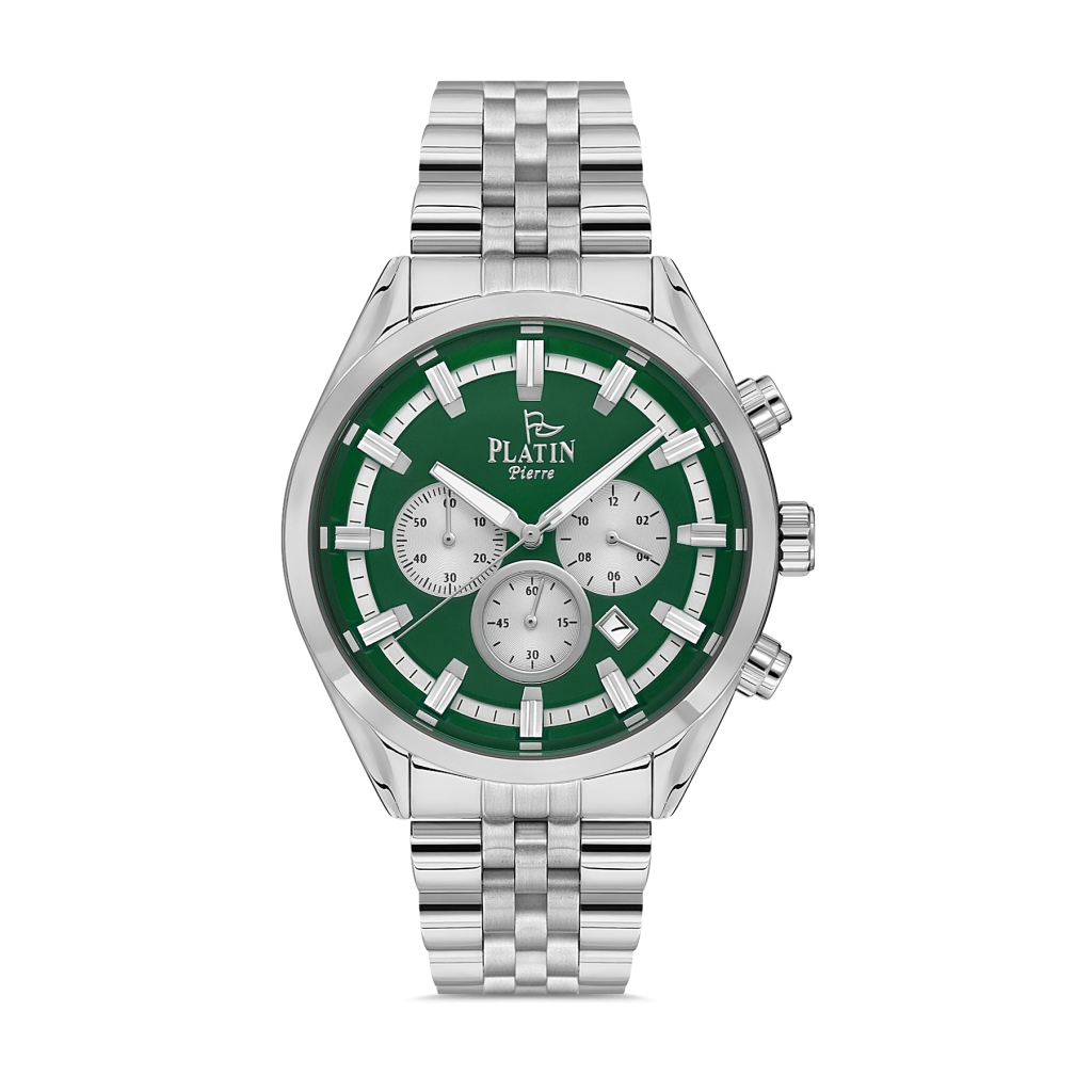 PLATİN PİERRE ERKEK KOL SAATİ