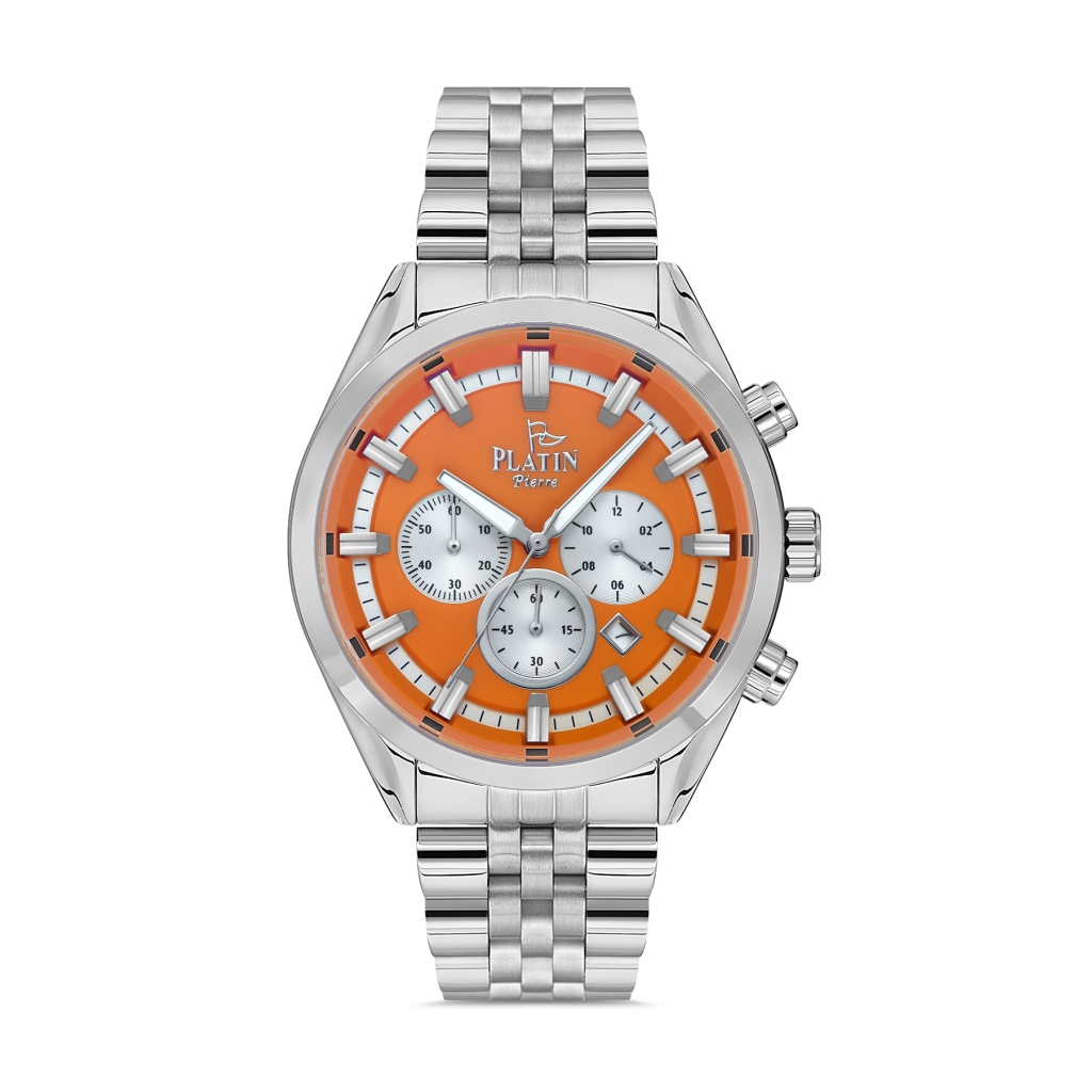 PLATİN PİERRE ERKEK KOL SAATİ