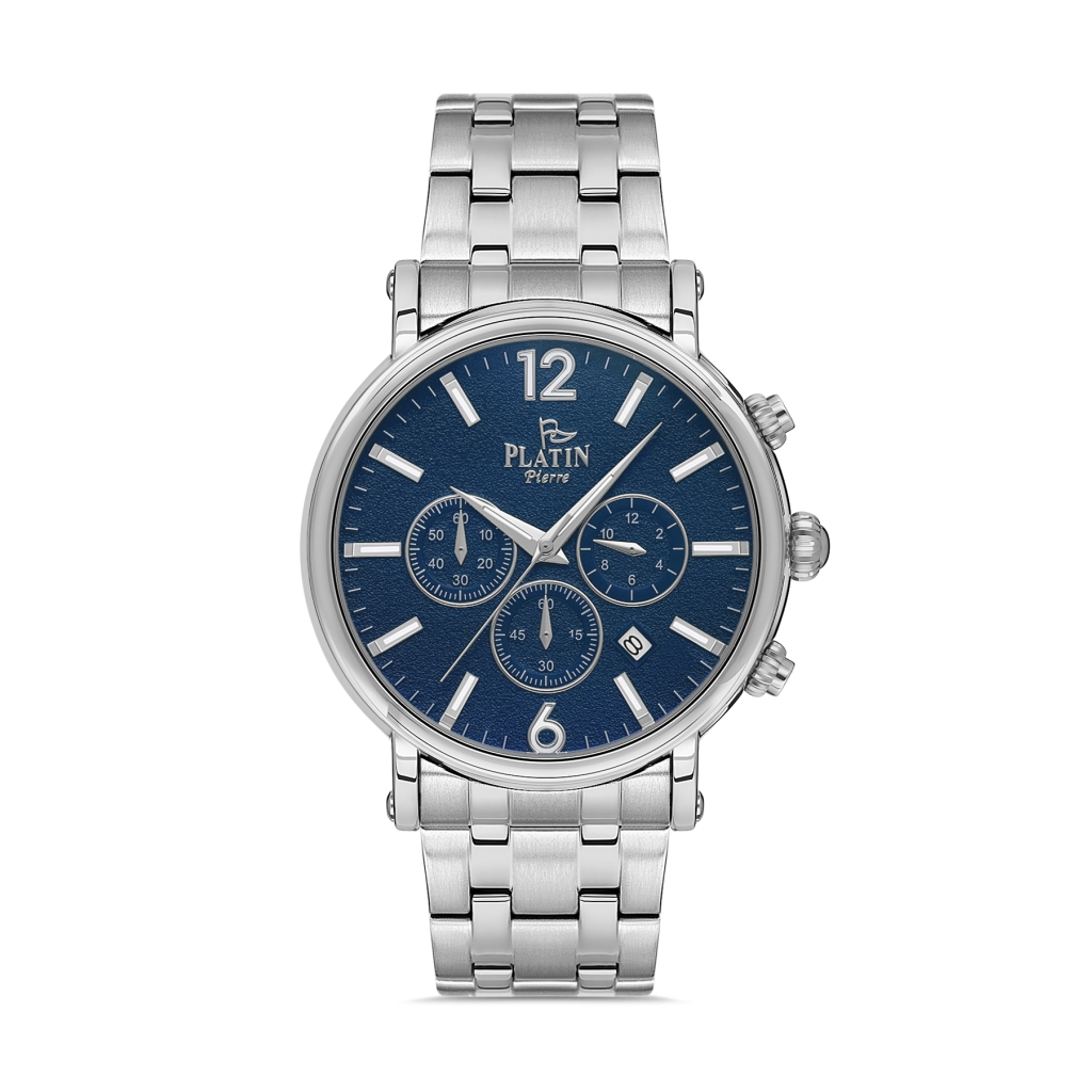 PLATİN PİERRE ERKEK KOL SAATİ