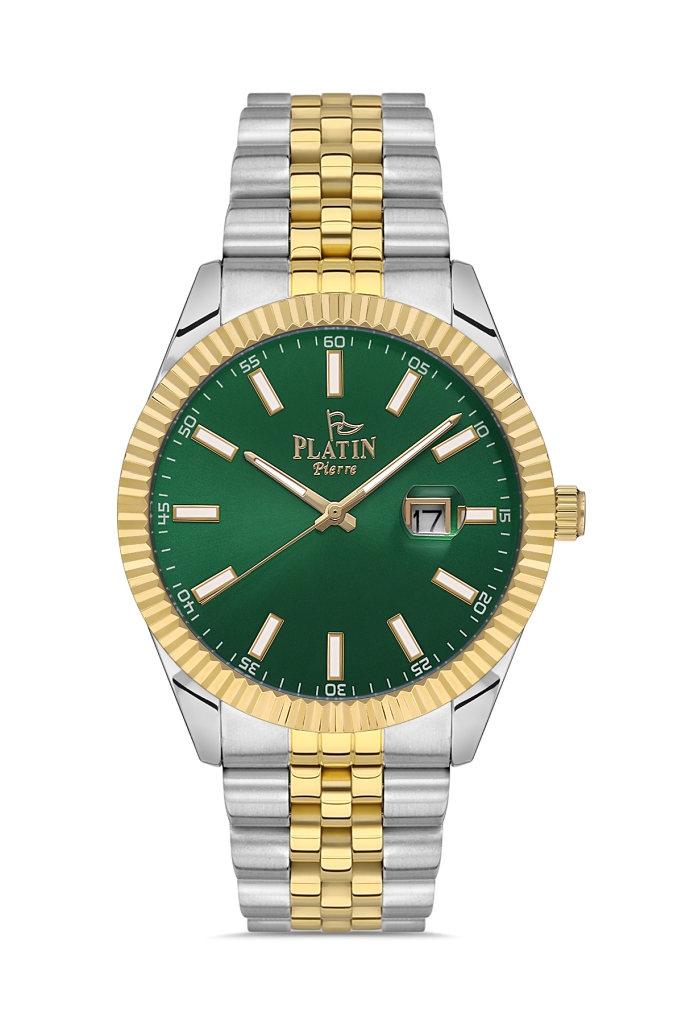 PLATİN PİERRE ERKEK KOL SAATİ