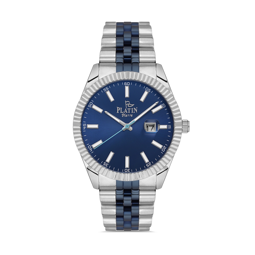 PLATİN PİERRE ERKEK KOL SAATİ