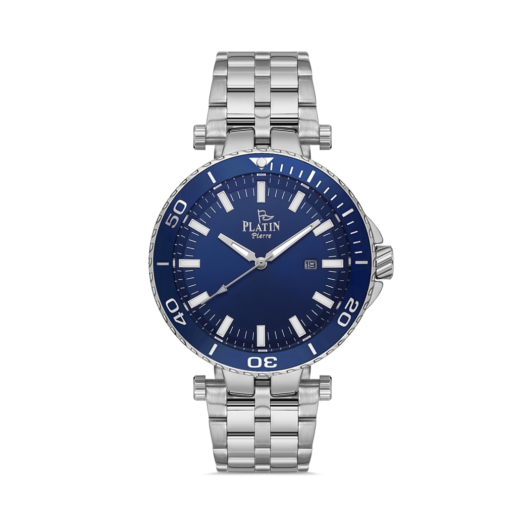 PLATİN PİERRE ERKEK KOL SAATİ