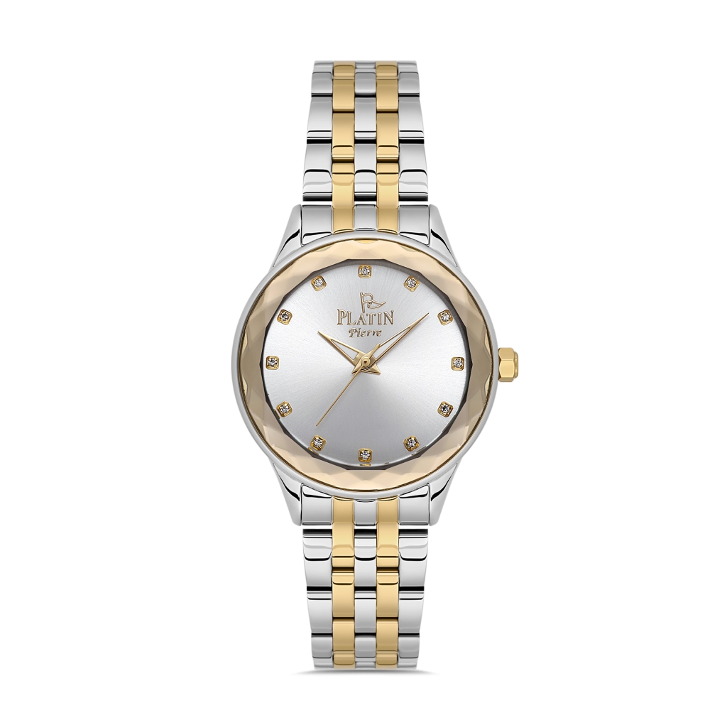 PLATİN PİERRE KADIN KOL SAATİ
