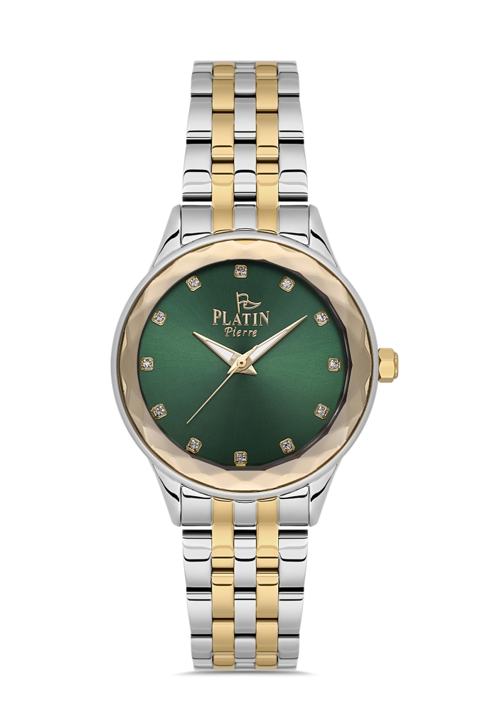 PLATİN PİERRE KADIN KOL SAATİ