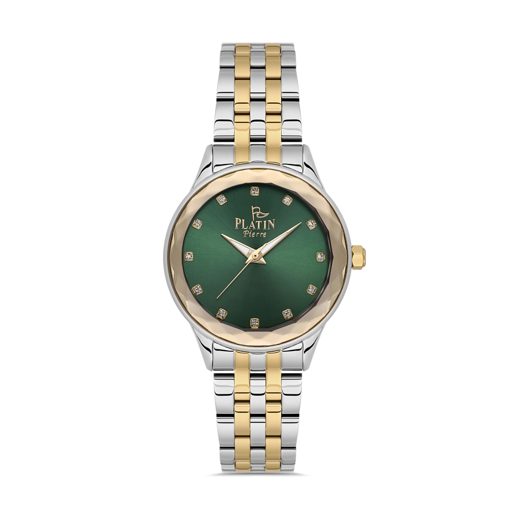 PLATİN PİERRE KADIN KOL SAATİ