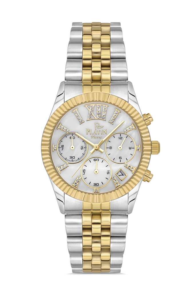 PLATİN PİERRE KADIN KOL SAATİ