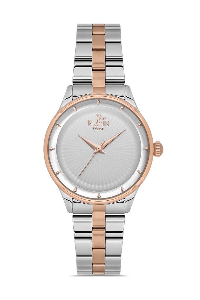 PLATİN PİERRE KADIN KOL SAATİ