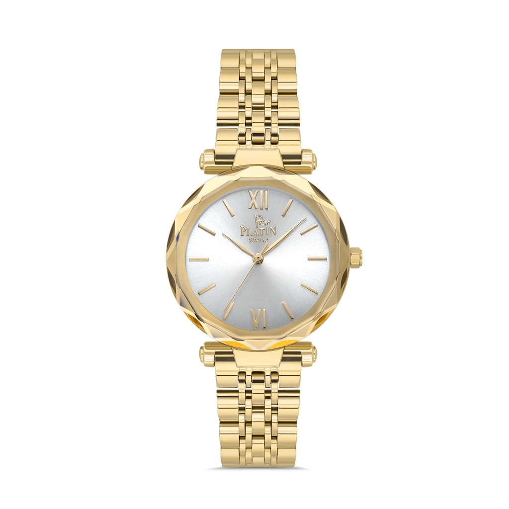 PLATİN PİERRE KADIN KOL SAATİ