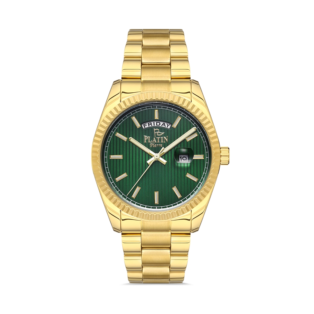 PLATİN PİERRE ERKEK KOL SAATİ