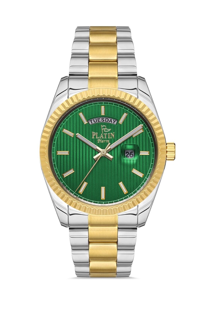 PLATİN PİERRE ERKEK KOL SAATİ