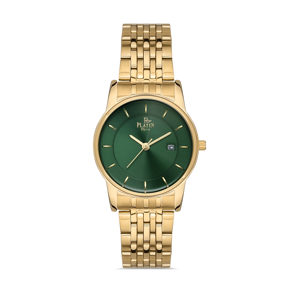 PLATİN PİERRE KADIN KOL SAATİ