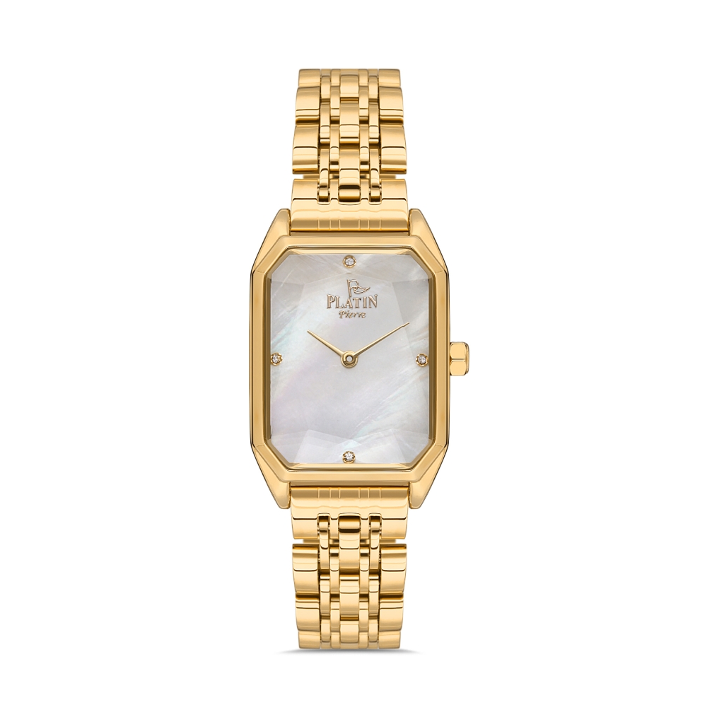 PLATİN PİERRE KADIN KOL SAATİ