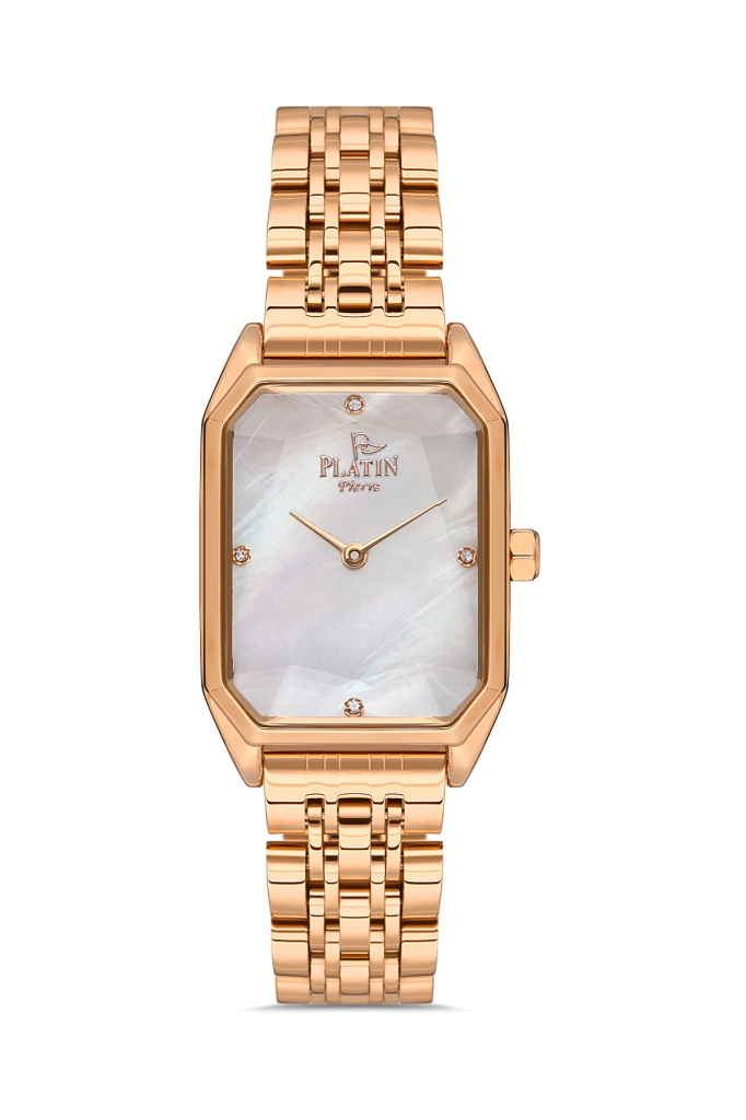 PLATİN PİERRE KADIN KOL SAATİ
