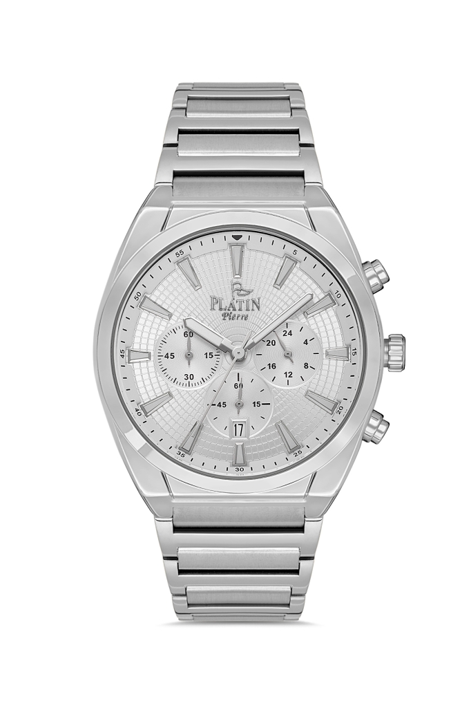 PLATİN PİERRE ERKEK KOL SAATİ