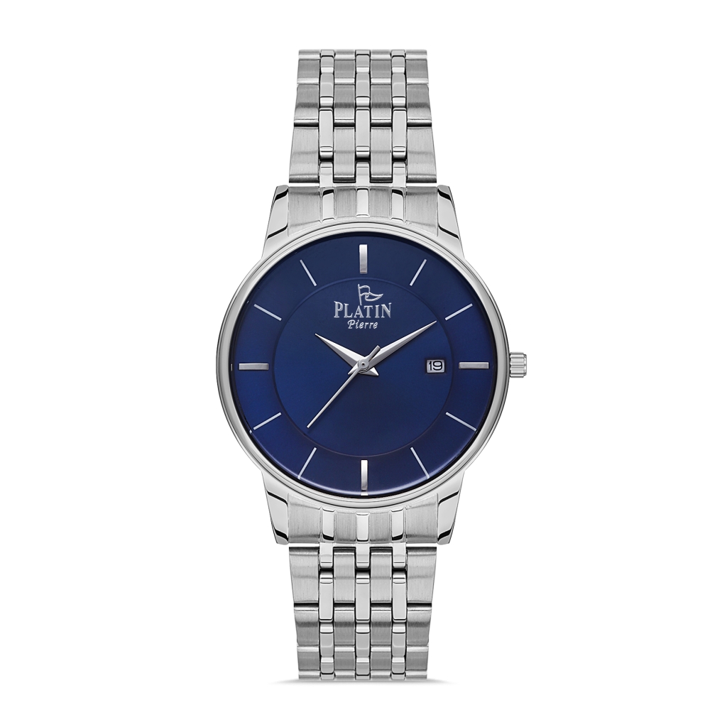 PLATİN PİERRE ERKEK KOL SAATİ
