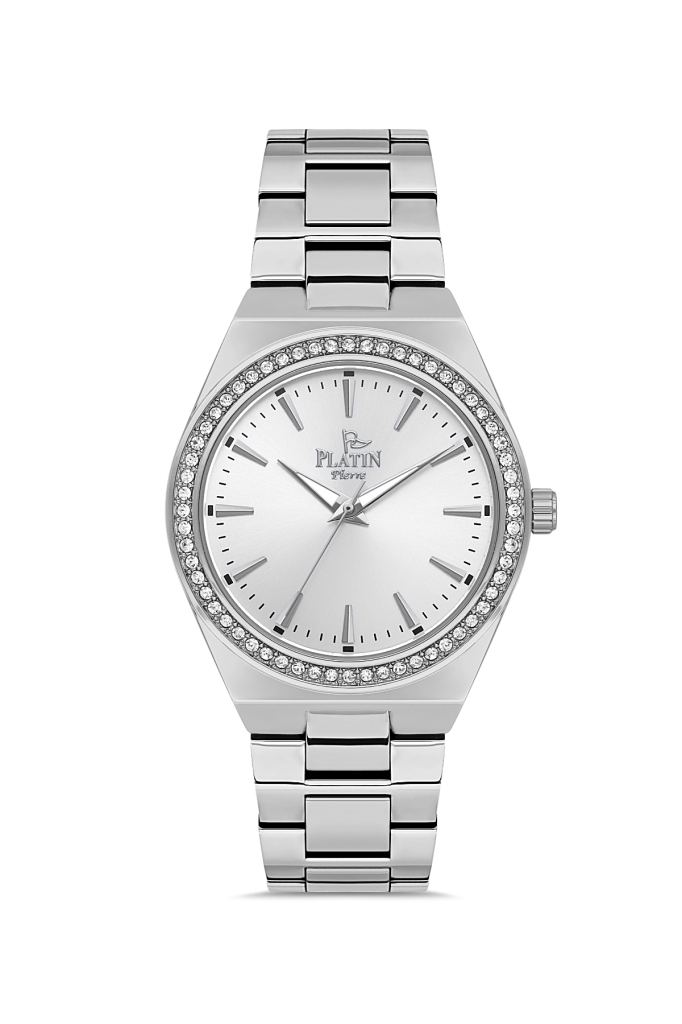 PLATİN PİERRE KADIN KOL SAATİ
