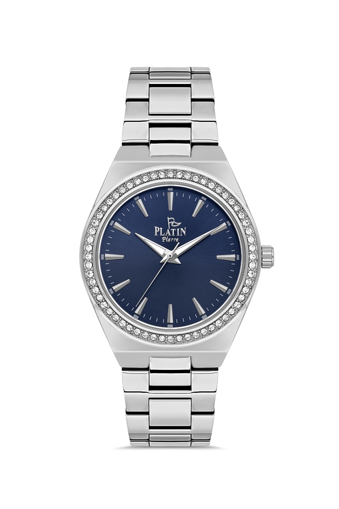 PLATİN PİERRE KADIN KOL SAATİ