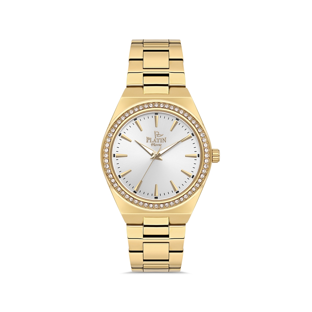 PLATİN PİERRE KADIN KOL SAATİ