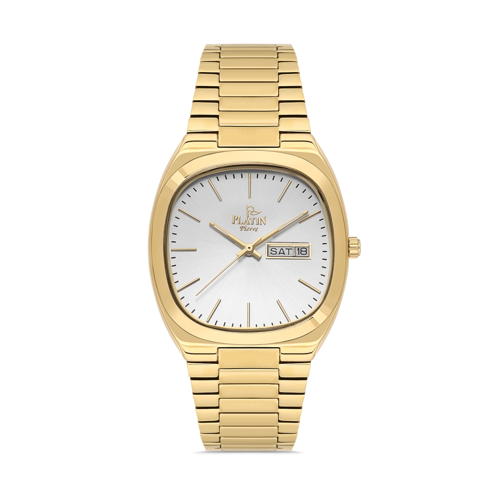 PLATİN PİERRE ERKEK KOL SAATİ