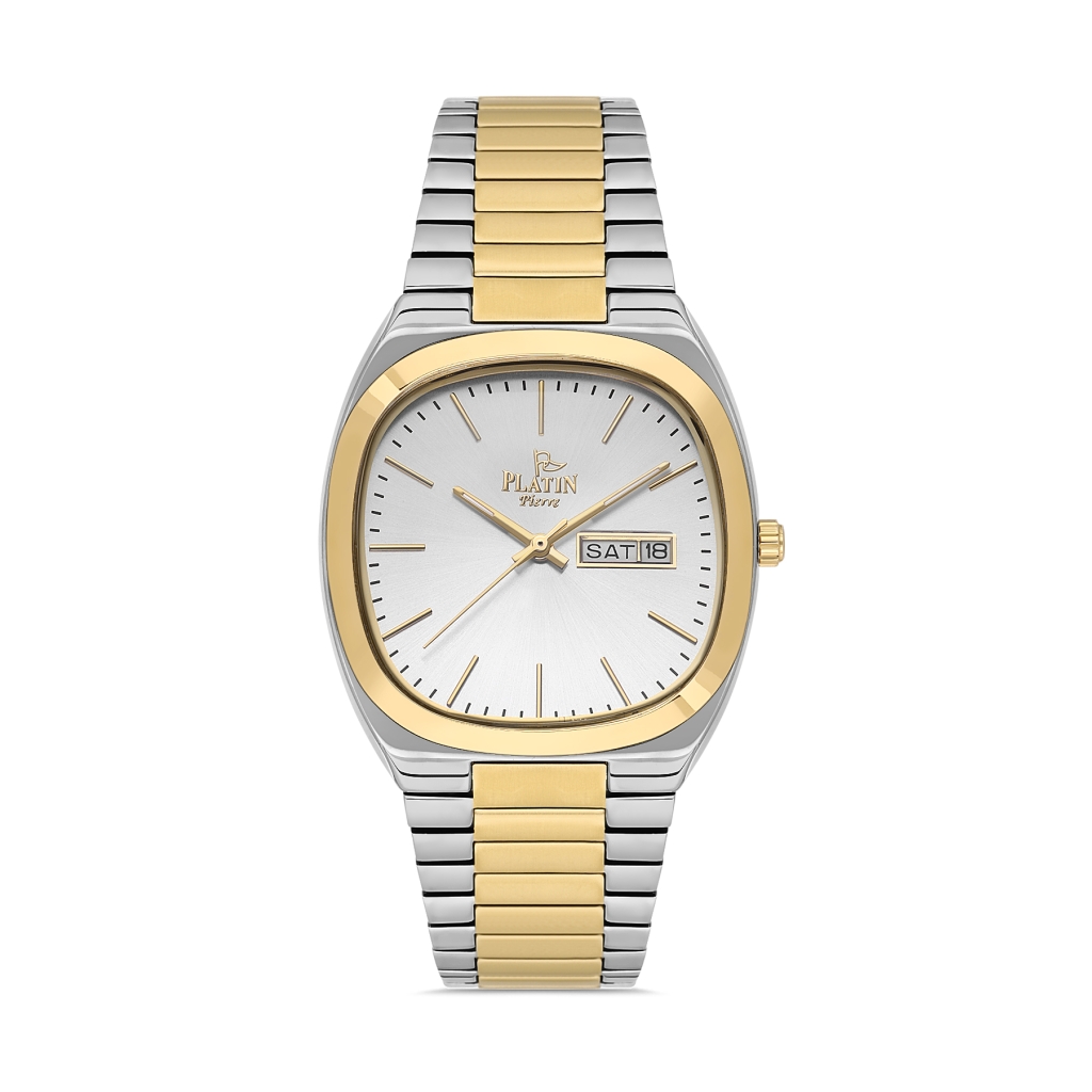 PLATİN PİERRE ERKEK KOL SAATİ