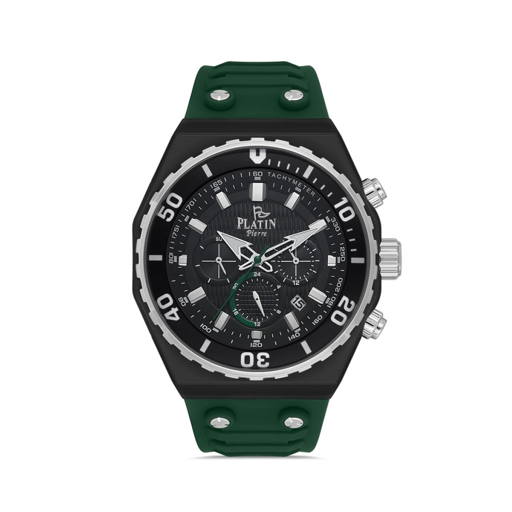 PLATİN PİERRE ERKEK KOL SAATİ