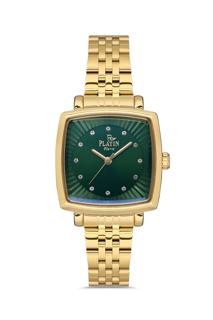 PLATİN PİERRE KADIN KOL SAATİ