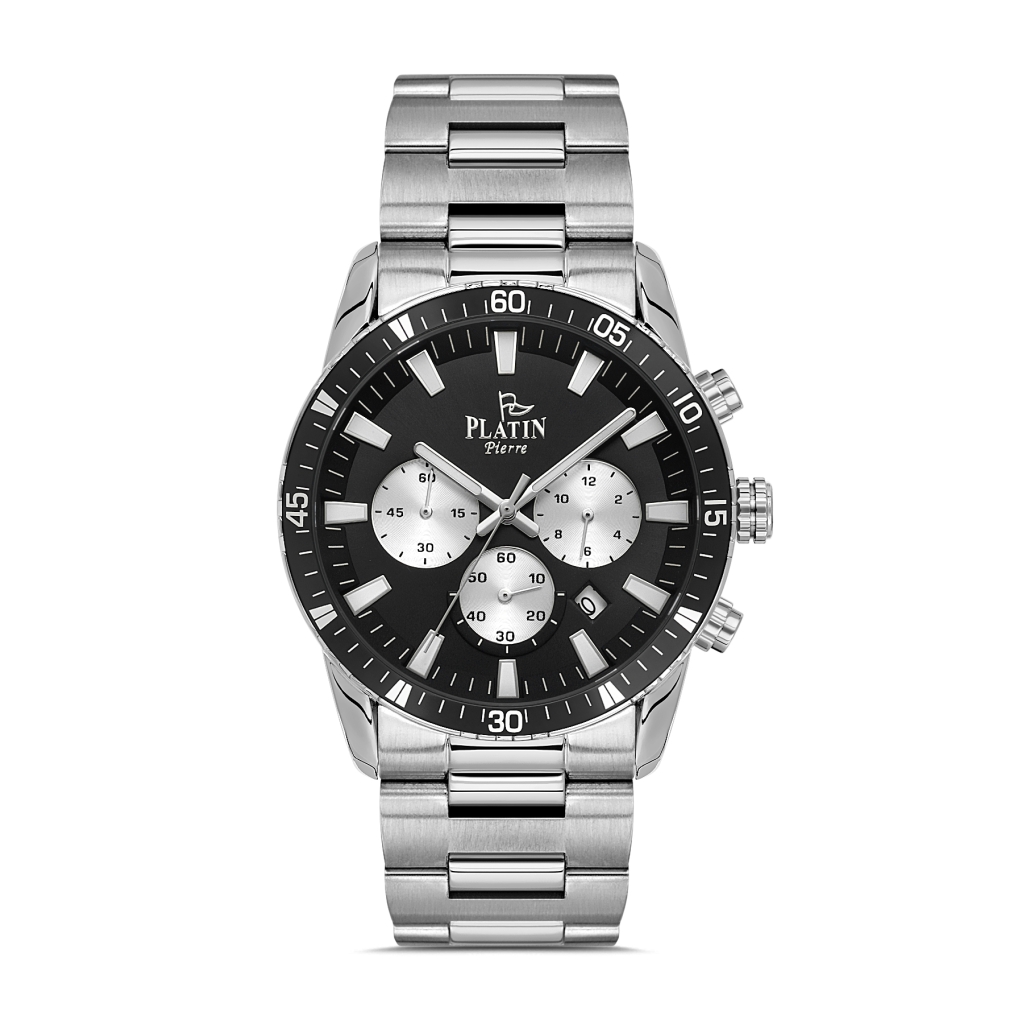 PLATİN PİERRE ERKEK KOL SAATİ