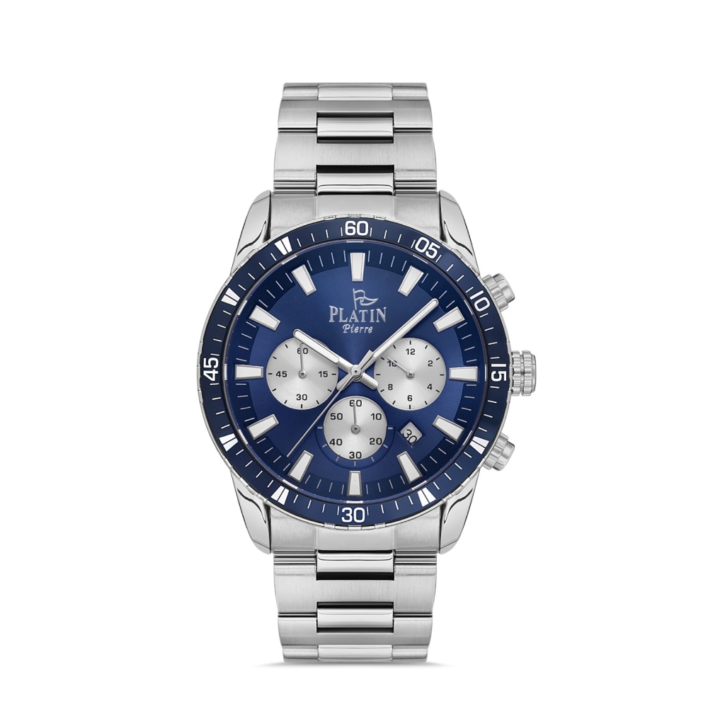 PLATİN PİERRE ERKEK KOL SAATİ