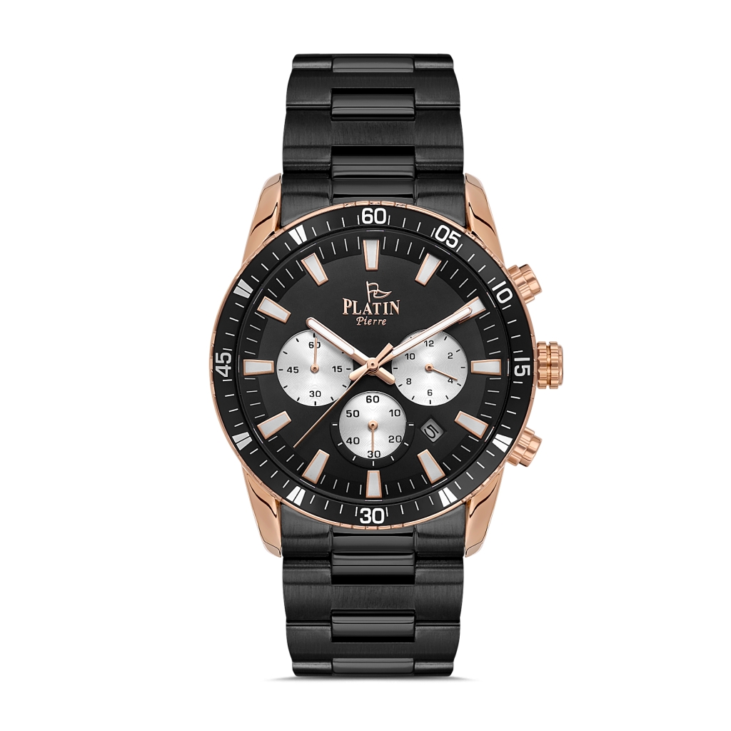 PLATİN PİERRE ERKEK KOL SAATİ