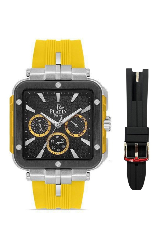 PLATİN PİERRE ERKEK KOL SAATİ