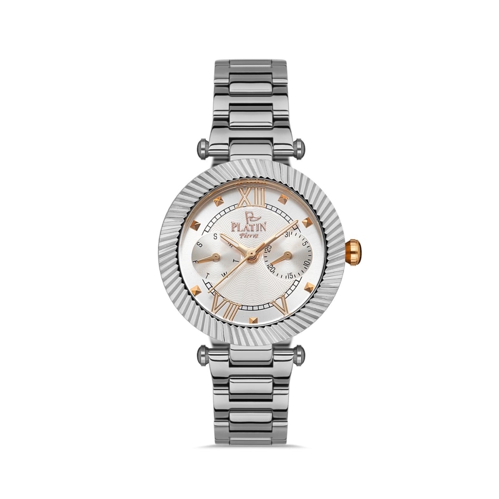 PLATİN PİERRE KADIN KOL SAATİ