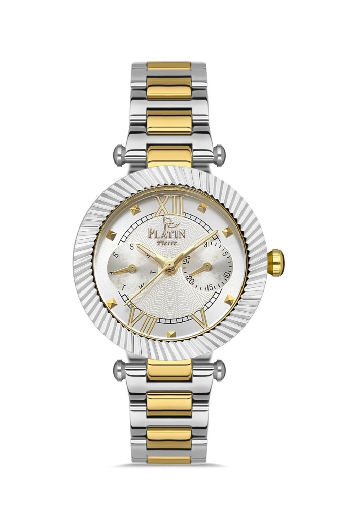 PLATİN PİERRE KADIN KOL SAATİ