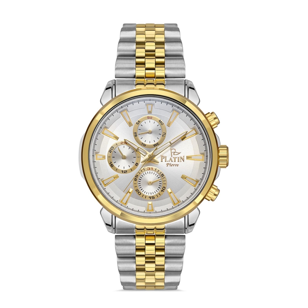 PLATİN PİERRE ERKEK KOL SAATİ