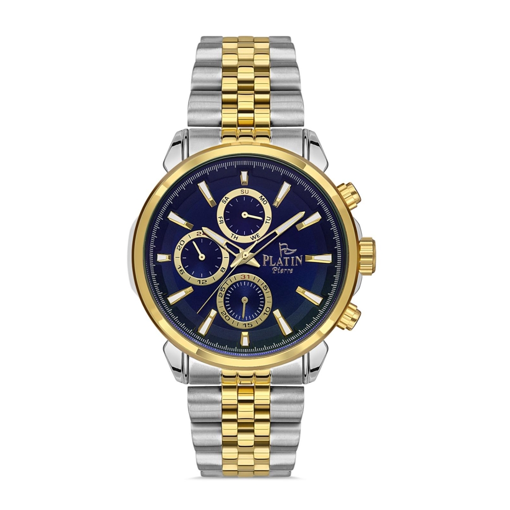 PLATİN PİERRE ERKEK KOL SAATİ